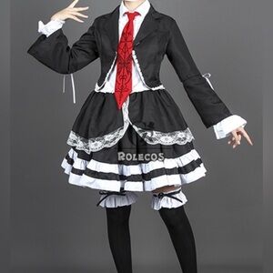 Celestia Ludenberg Danganronpa Game Cosplay Character Anime Costume Halloween